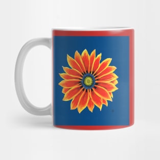 Gazania Acrylic Painting Patterned Option Mug